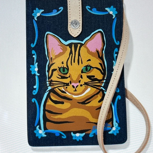 🐱 BRIGHTON MILO DENIM POUCH 🐱 NWT 🐱 - Picture 8 of 16